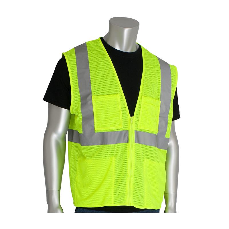 CLASS 2 FOUR POCKET VALUE MESH VEST - Class 2 Vests